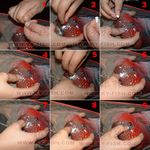 罗汉鱼头洞病治疗过程图片7