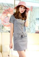 生格子装潮流服装搭配